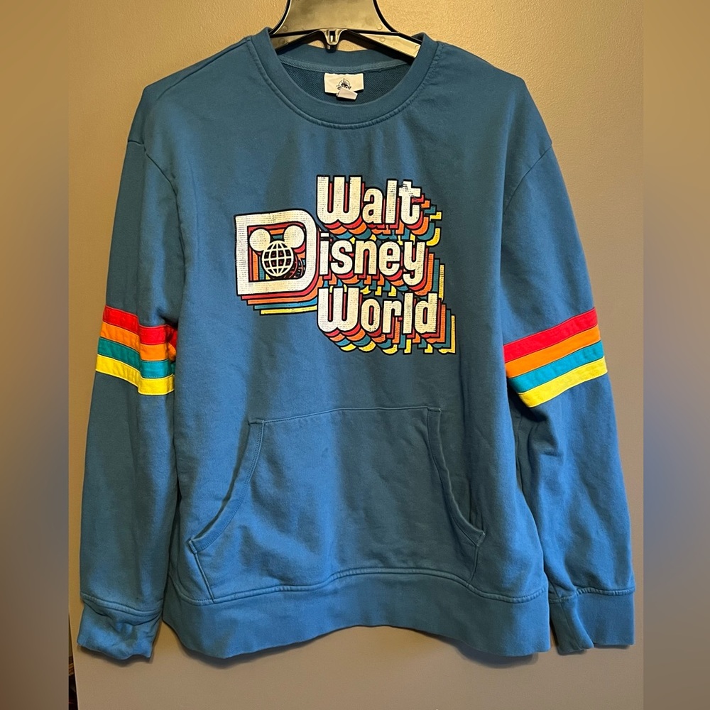 Disney Retro Stripe Sweatshirt